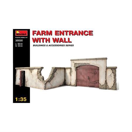Farm Entrance with Wall