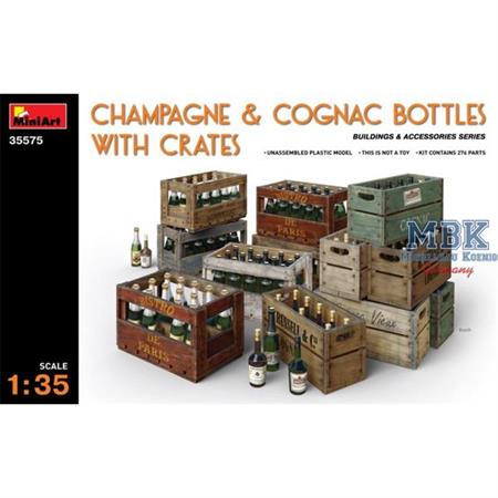 Champagne & Cognac Bottles