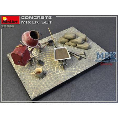 Concrete mixer/ Betonmischer Set