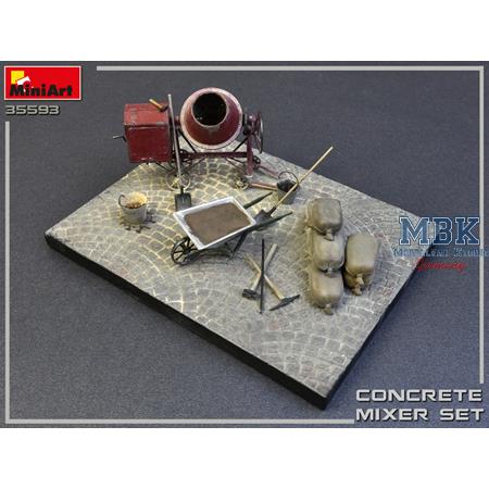 Concrete mixer/ Betonmischer Set