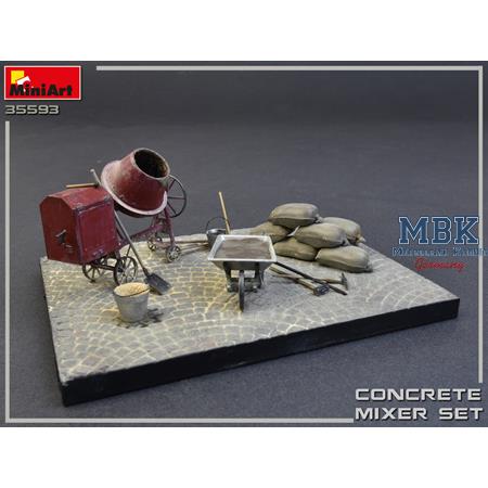 Concrete mixer/ Betonmischer Set