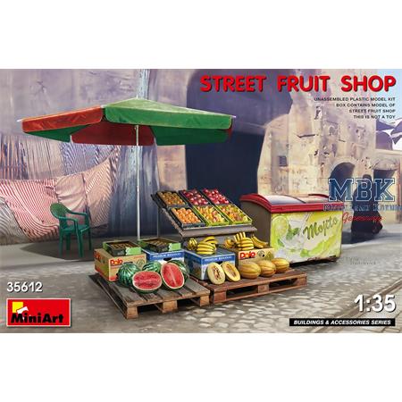 Street fruit shop