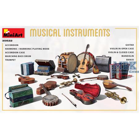 Musical instruments / Musikinstrumente