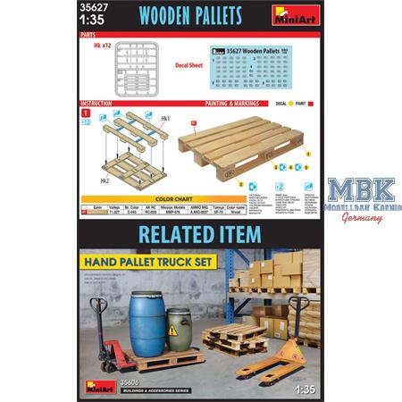 Wooden Pallets / Holzpaletten