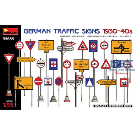 German Traffic Signs 1930-40’s