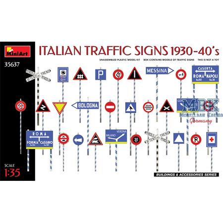 Italian Traffic Signs (1930-40's)