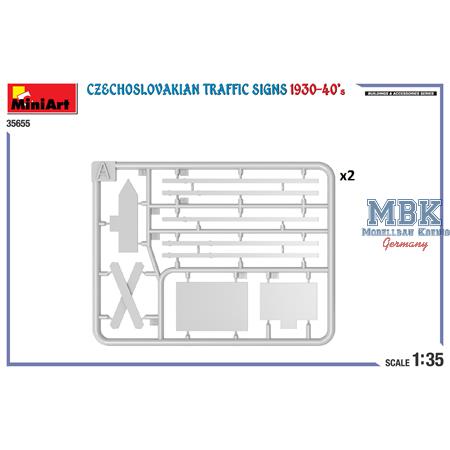 Czechoslovakian Traffic Signs (1930-40's)