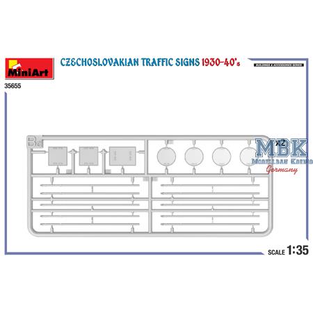 Czechoslovakian Traffic Signs (1930-40's)