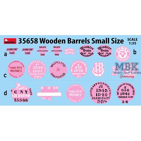 Wooden Barrels Small Size