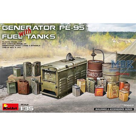 Generator PE-95 with Fuel Tanks