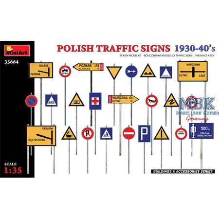 Polish Traffic Signs (1930-40's)