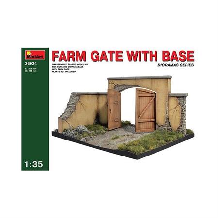 Farm Gate with Base