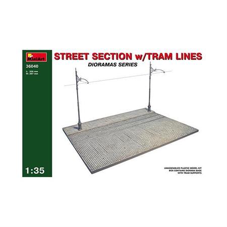 Street Section w/ Tram Line