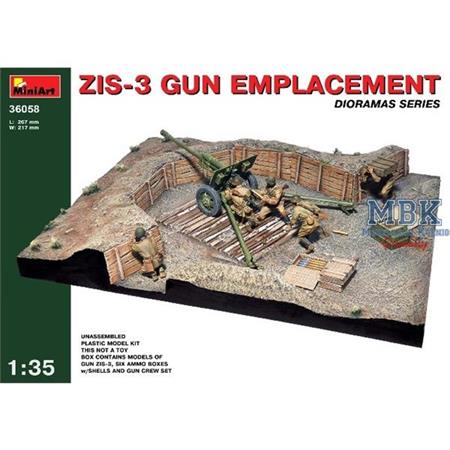 ZIS-3 GUN Emplacement