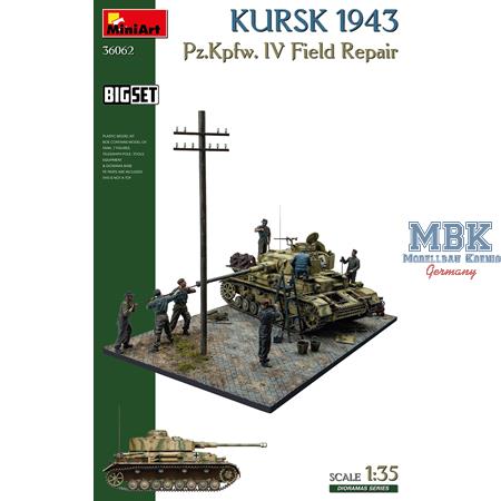 Kursk 1943 - Pz.Kpfw. IV Field Repair - Big Set