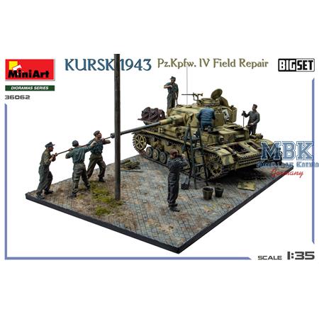 Kursk 1943 - Pz.Kpfw. IV Field Repair - Big Set