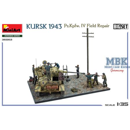 Kursk 1943 - Pz.Kpfw. IV Field Repair - Big Set