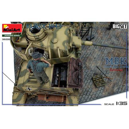 Kursk 1943 - Pz.Kpfw. IV Field Repair - Big Set