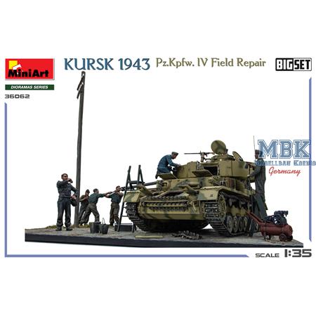 Kursk 1943 - Pz.Kpfw. IV Field Repair - Big Set