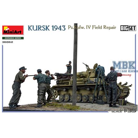 Kursk 1943 - Pz.Kpfw. IV Field Repair - Big Set