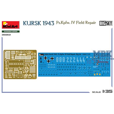 Kursk 1943 - Pz.Kpfw. IV Field Repair - Big Set