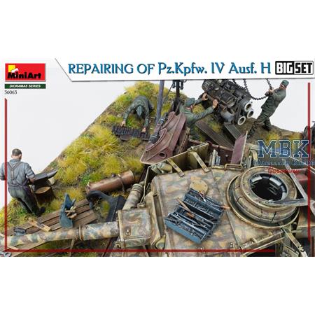 Repairing of Pz.Kpfw. IV Ausf. H. Big Set