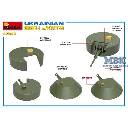 Ukrainian BMR-1 w/KMT-9