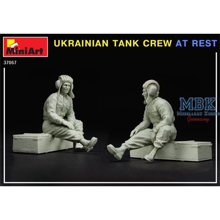 Ukrainian Tank Crew at rest