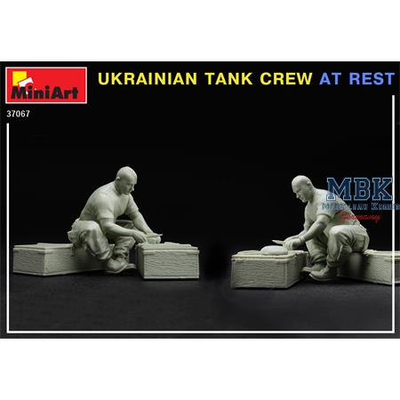 Ukrainian Tank Crew at rest