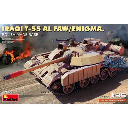 Iraqi T-55 Al Faw/ Enigma. Polish Made Base