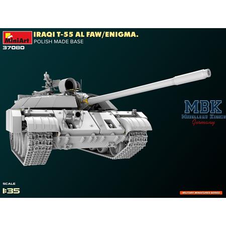 Iraqi T-55 Al Faw/ Enigma. Polish Made Base