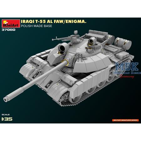 Iraqi T-55 Al Faw/ Enigma. Polish Made Base
