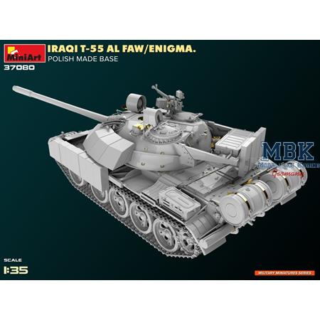 Iraqi T-55 Al Faw/ Enigma. Polish Made Base