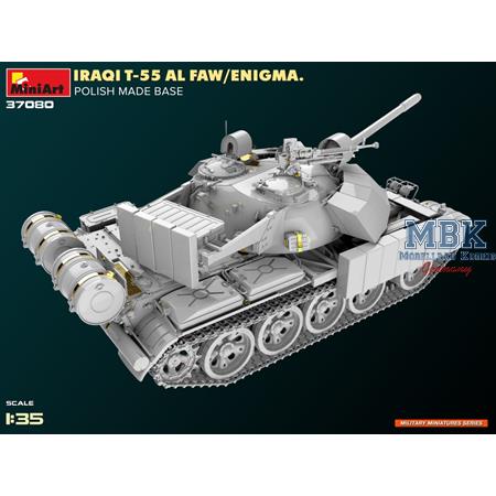 Iraqi T-55 Al Faw/ Enigma. Polish Made Base