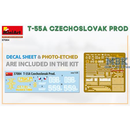 T-55A Czechoslovak Prod.