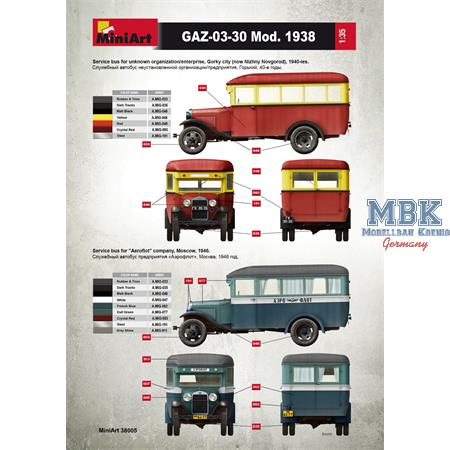 Passenger Bus GAZ-03-30