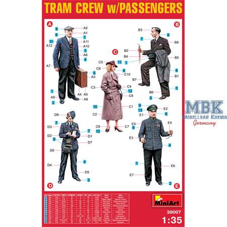 Tram Crew w/ Passengers