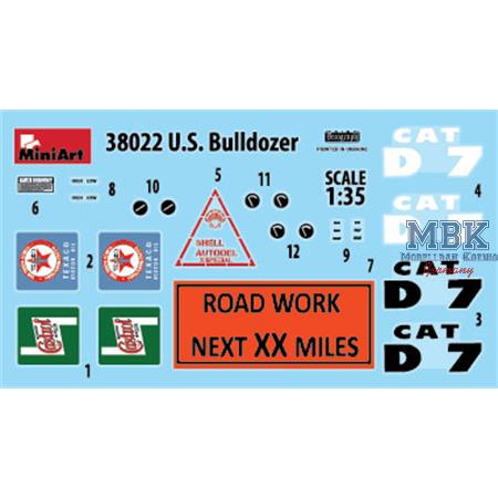 U.S. Bulldozer (Caterpillar D7)