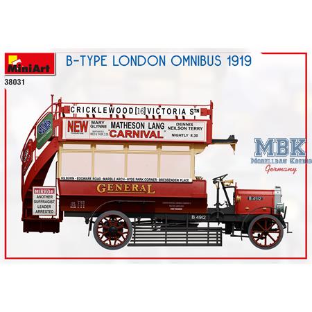 B-Type London Omnibus 1919