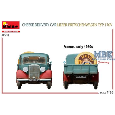 Cheese Delivery Car Liefer Pritschenwagen Typ 170V