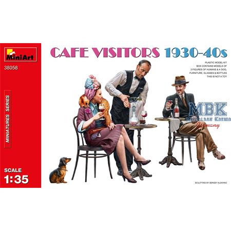 Cafe Visitors 1930-40s