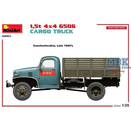 G506 4x4 1,5t Cargo Truck