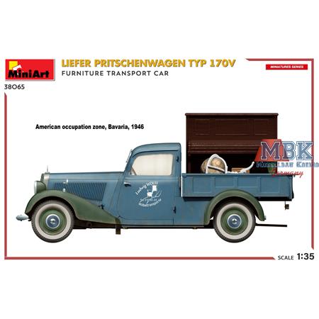 Liefer Pritschenwagen Typ 170V Furniture Transport