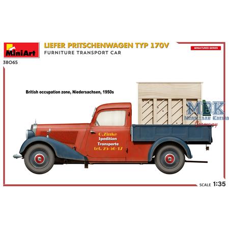 Liefer Pritschenwagen Typ 170V Furniture Transport