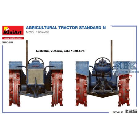 Agricultural Tractor Standard N Mod. 1934-36