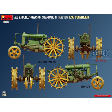 All-Around/Rowcrop Standard N Tractor 1936 Conv.