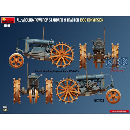 All-Around/Rowcrop Standard N Tractor 1936 Conv.