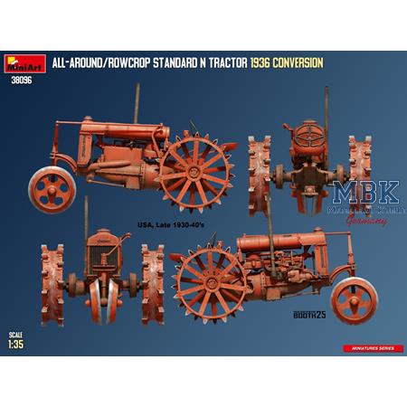 All-Around/Rowcrop Standard N Tractor 1936 Conv.