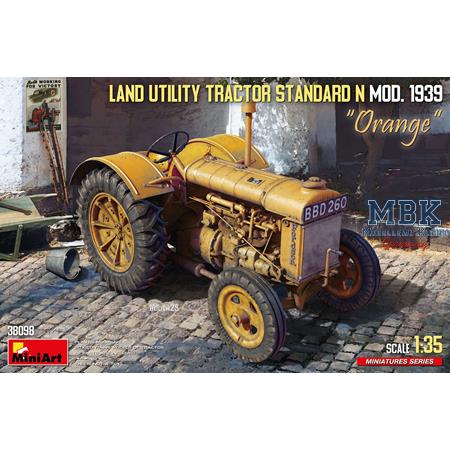 Land Utility Tractor Standard N "Orange" Mod. 1939