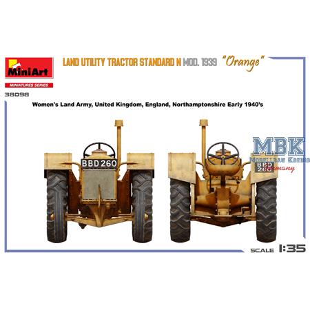 Land Utility Tractor Standard N "Orange" Mod. 1939